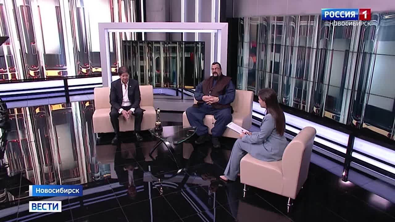 Сигал в Сибири. Голливудская звезда Стивен Сигал впервые приехал в Новосибирск