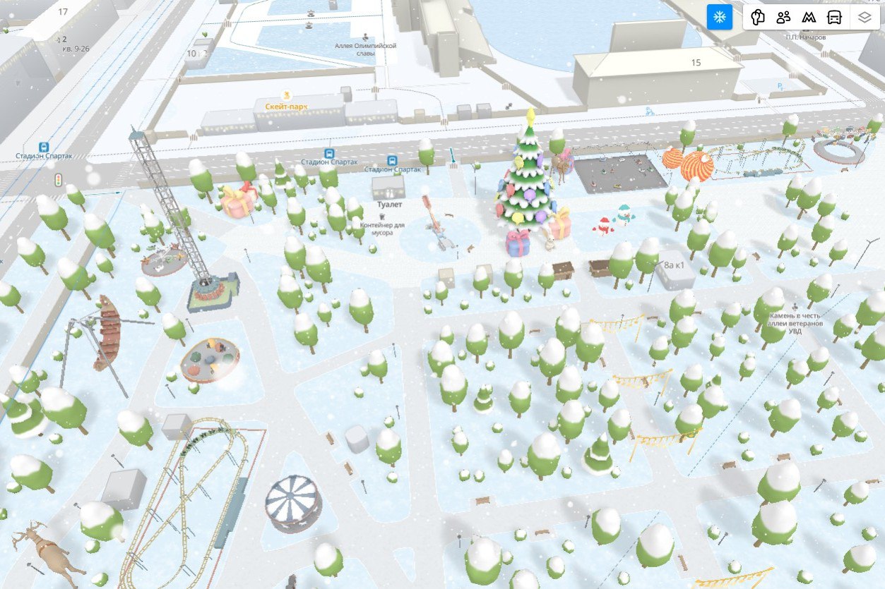 Ёлки, подарки и Дед Мороз: 2ГИС нарядил Новосибирск к Новому году Ёлки, подарки и Дед Мороз: 2ГИС нарядил Новосибирск к Новому году