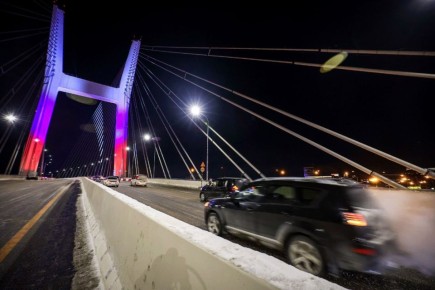 Нагрузка на перекрёсток у «Ауры» выросла после запуска четвёртого моста