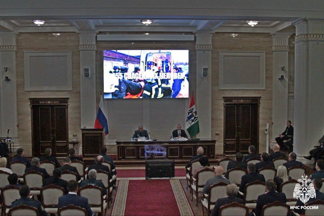 Экстренные службы Новосибирской области подвели итоги за 2025 год Экстренные службы Новосибирской области подвели итоги за 2025 год