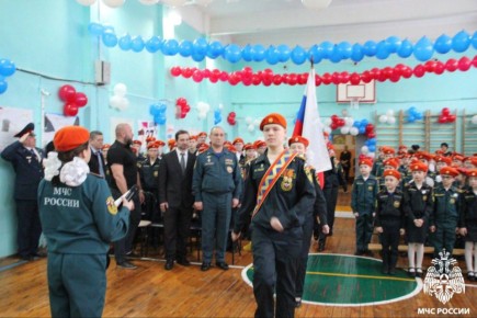 Кадетам Ярково были вручены их первые погоны