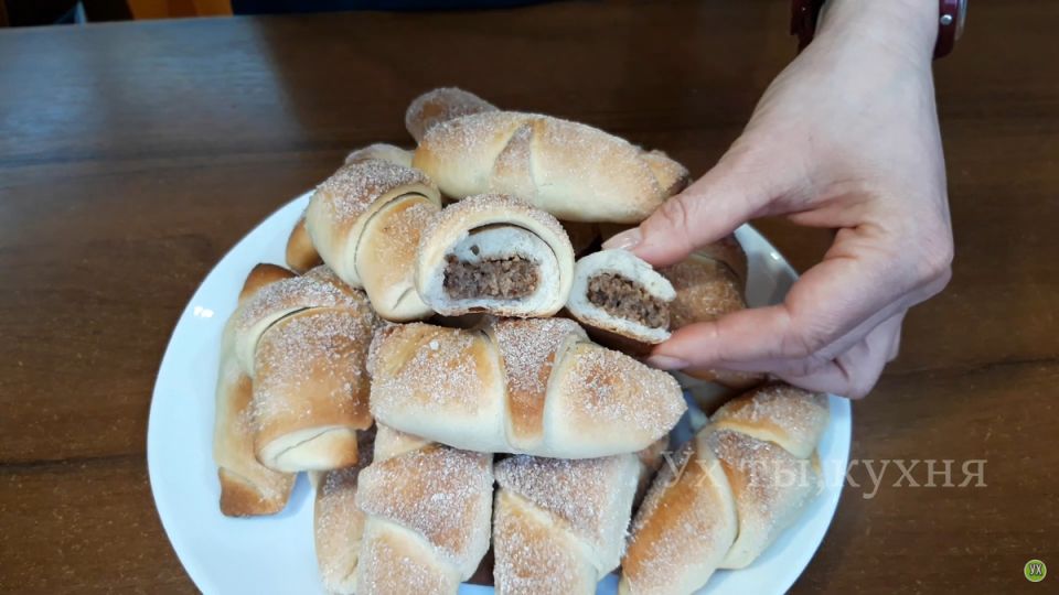 Постные рогалики на рассоле: быстро и просто!