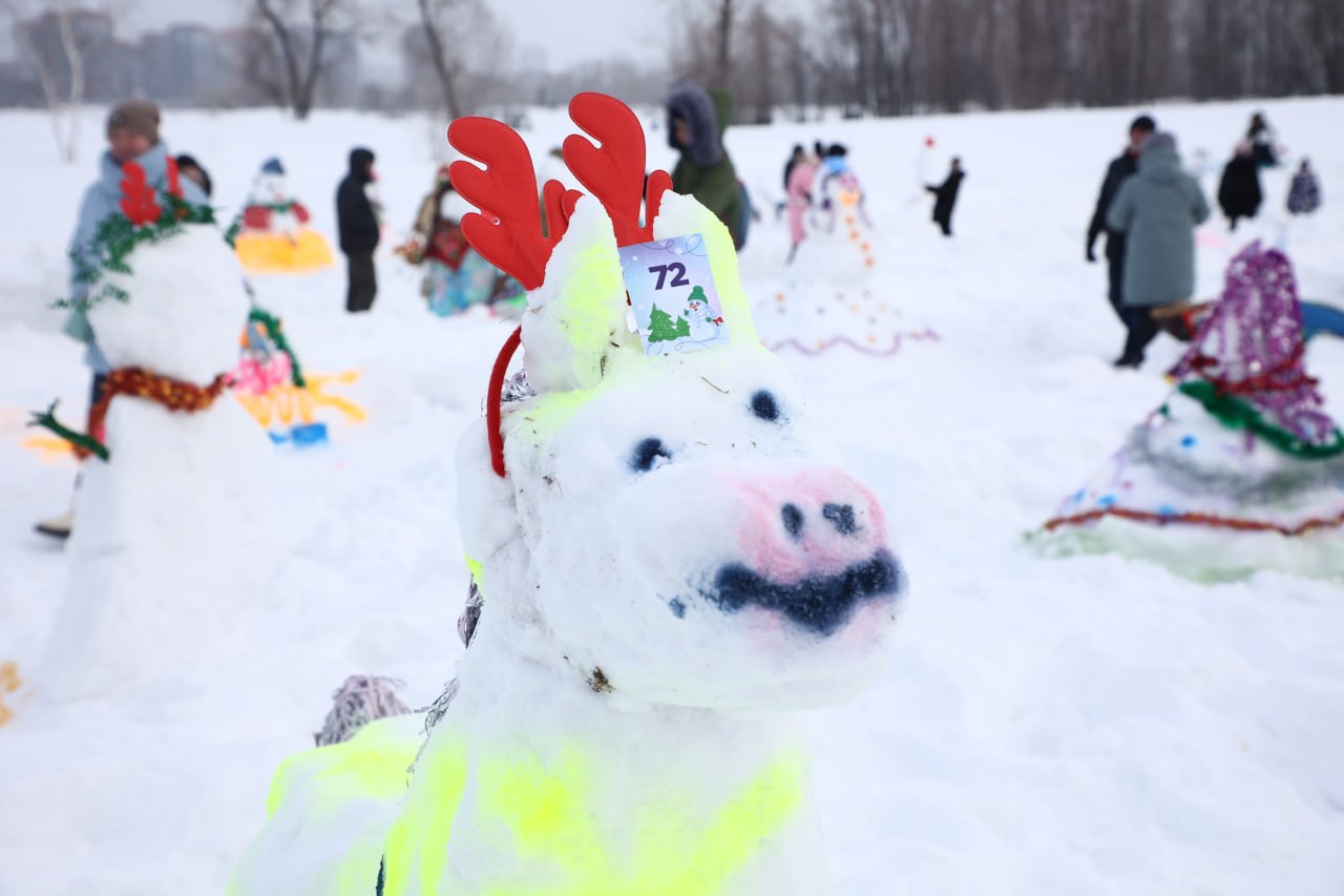 Новосибирцы слепили десятки снежных баб: рассматриваем самые весёлые фигуры Новосибирцы слепили десятки снежных баб: рассматриваем самые весёлые фигуры