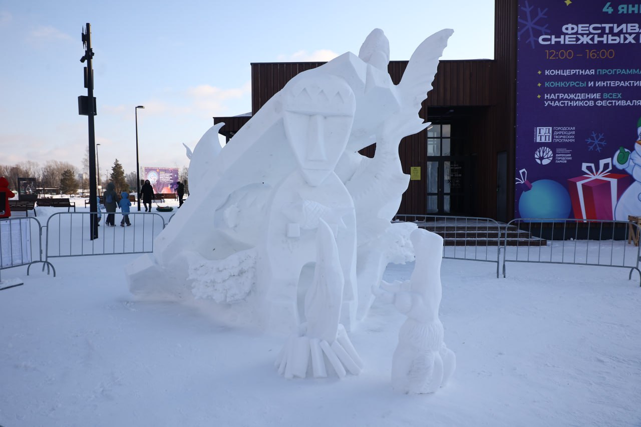 Мэр Кудрявцев назвал победителей фестиваля снежной скульптуры Мэр Кудрявцев назвал победителей фестиваля снежной скульптуры