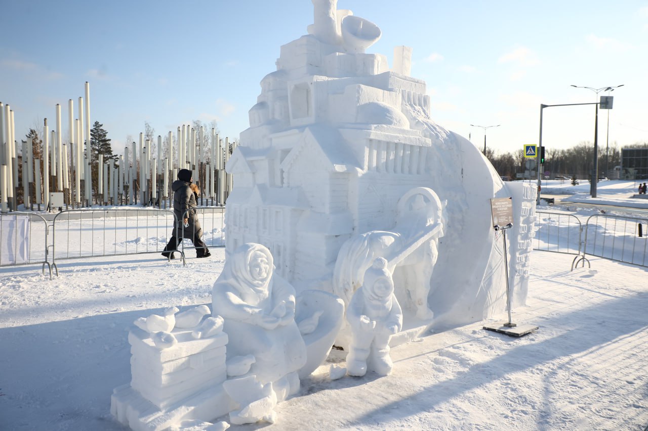 Мэр Кудрявцев назвал победителей фестиваля снежной скульптуры Мэр Кудрявцев назвал победителей фестиваля снежной скульптуры
