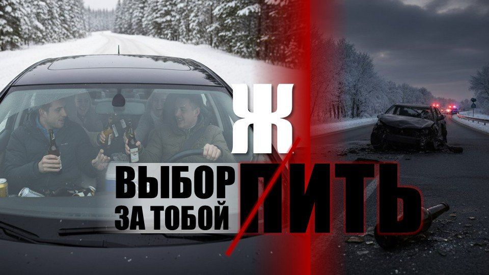 За руль только трезвым!. В 2025 году на территории Новосибирской области зарегистрировано 270 ДТП с участием водителей в состоянии опьянения, в которых 77 человек погибли, 334 травмированы