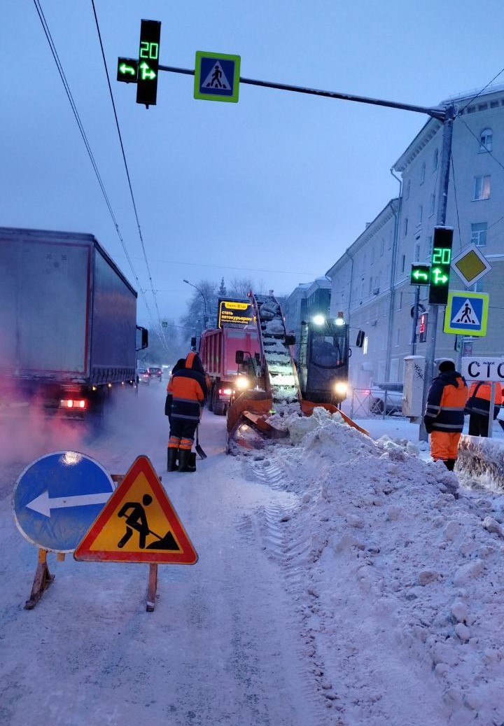 Уборка улично-дорожной сети города Уборка улично-дорожной сети города
