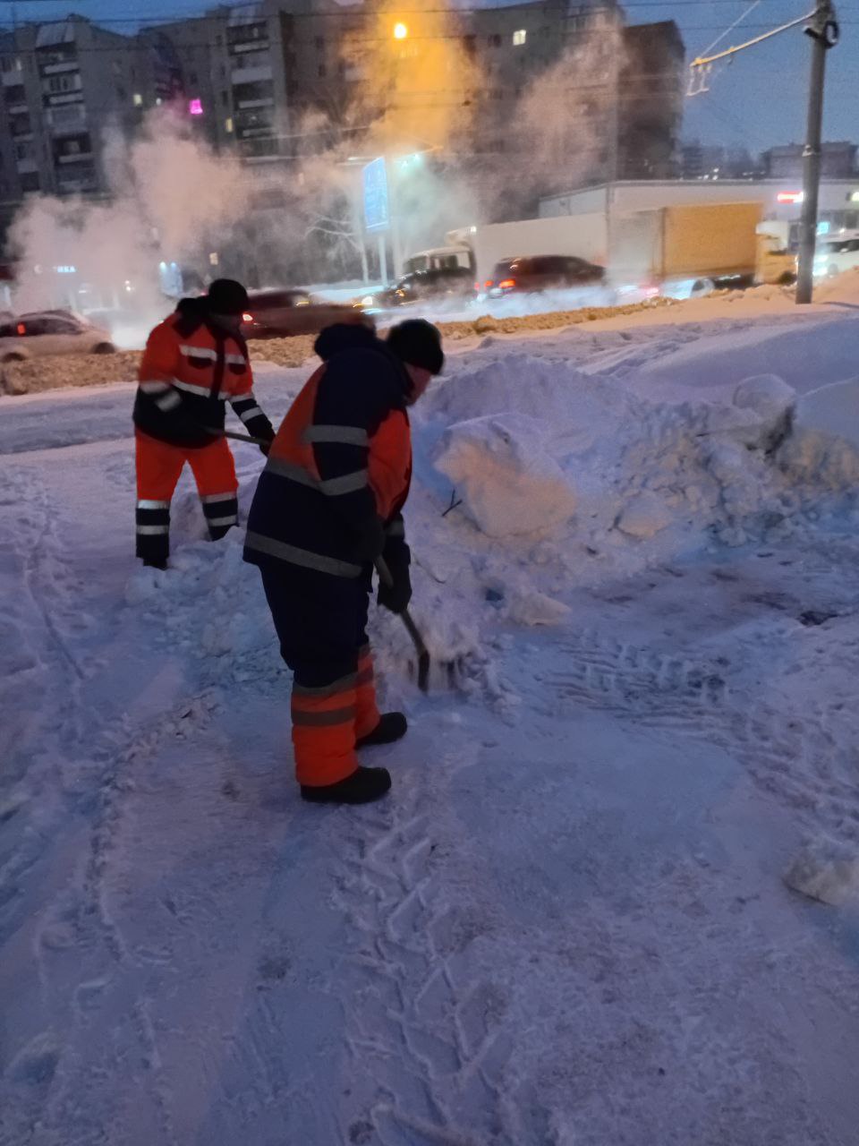 Уборка улично-дорожной сети города Уборка улично-дорожной сети города