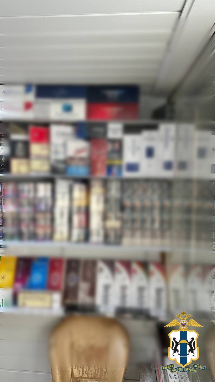 В Новосибирске полицейские пресекли реализацию контрафактной табачной продукции В Новосибирске полицейские пресекли реализацию контрафактной табачной продукции