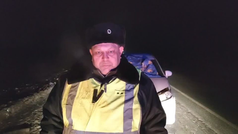 Комментарий с места ДТП начальника Госавтоинспекции Барабинского района майора полиции Виктора Ковалева