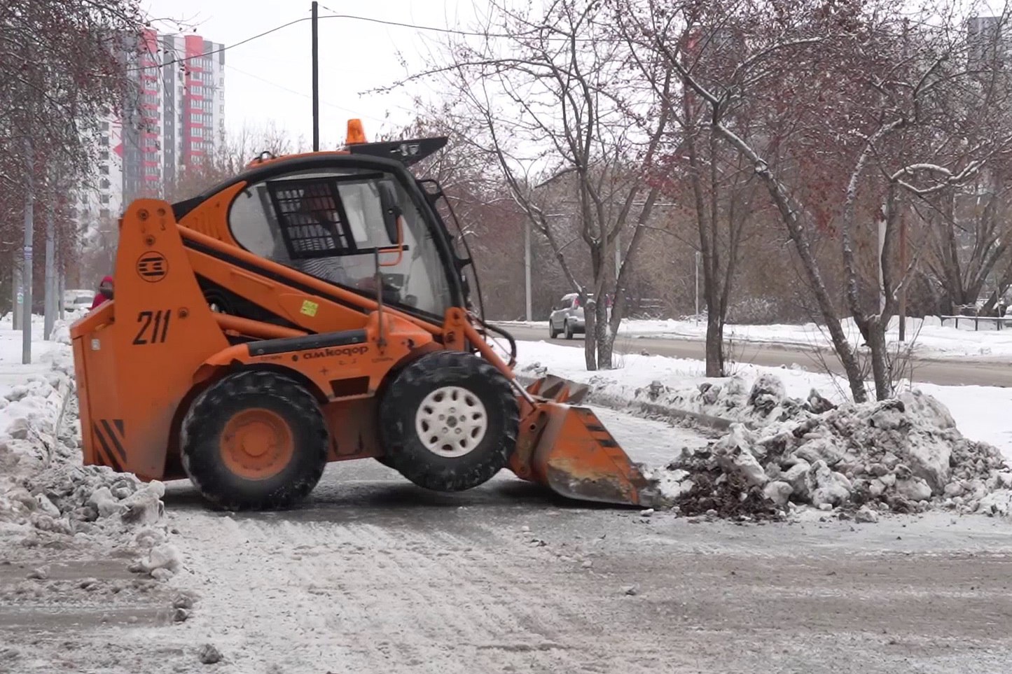 Где в Новосибирске появятся дополнительные снегоотвалы — ответ мэрии