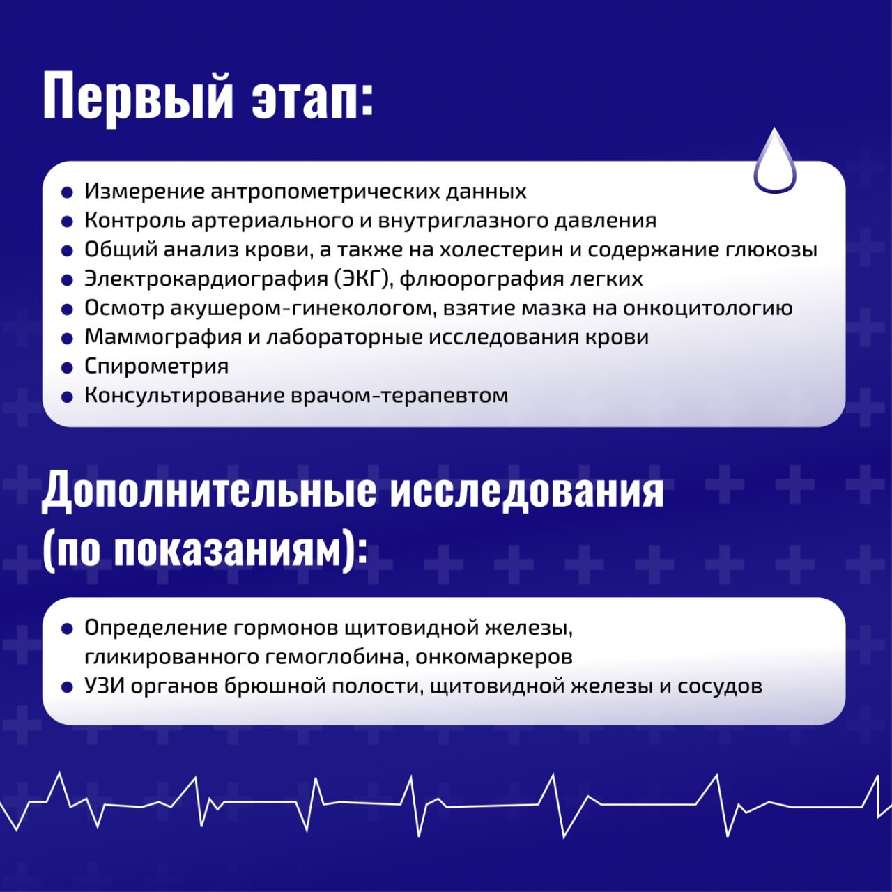 Лучший способ оставаться здоровым – своевременное прохождение диспансеризации и профилактических медосмотров Лучший способ оставаться здоровым – своевременное прохождение диспансеризации и профилактических медосмотров