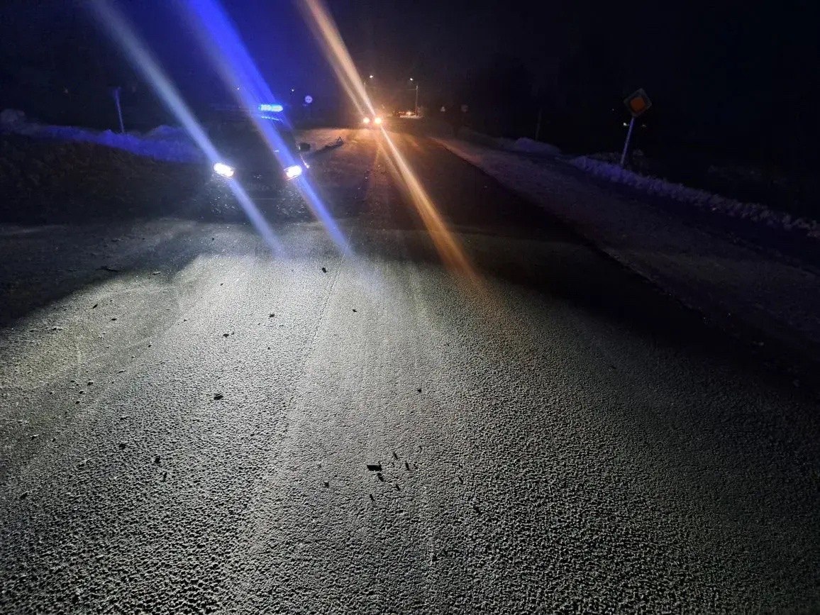 В Краснозерском районе в результате ДТП погиб пешеход