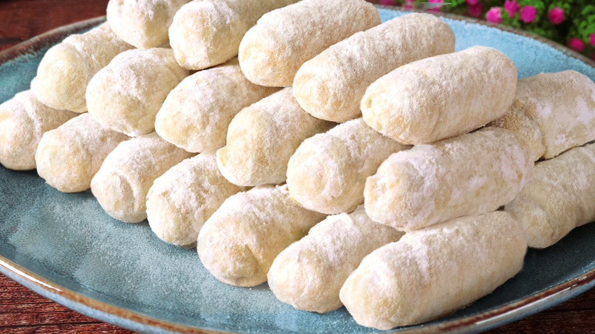 Нежные ореховые трубочки за 10 минут: удивите своих гостей