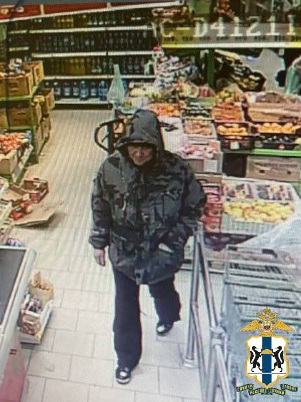 Внимание, розыск!. Сотрудниками Отдела полиции №6 «Октябрьский» Управления МВД России по городу Новосибирску устанавливается личность и местонахождение мужчины, подозреваемого в совершении преступления, предусмотренного ч.3...