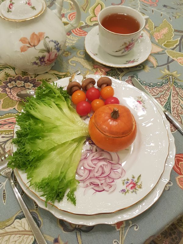 Волшебные фаршированные тыквы для осеннего стола