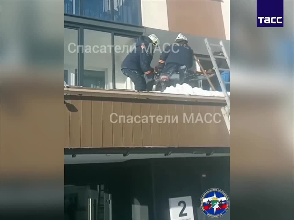 Женщина выжила после падения с 13-го этажа жилого дома на улице Игарской в Новосибирске, сообщили в муниципальной аварийно-спасательной службе (МАСС)