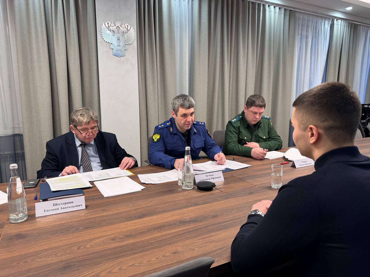 Прокурор Новосибирской области Александр Бучман проведен личный прием граждан по вопросам экологии и нарушений природоохранного законодательства Прокурор Новосибирской области Александр Бучман проведен личный прием граждан по вопросам экологии и нарушений природоохранного законодательства