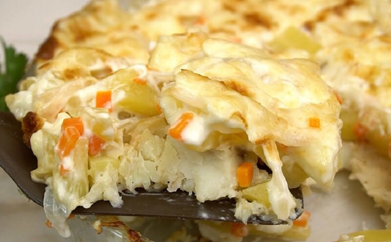 Быстрый и аппетитный ужин с минтая для занятых хозяек