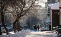 В первый понедельник весны в Новосибирске всё ещё морозно