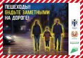 В марте в Новосибирской области пройдет серия публичных профилактических акций для пешеходов «Засветись!»