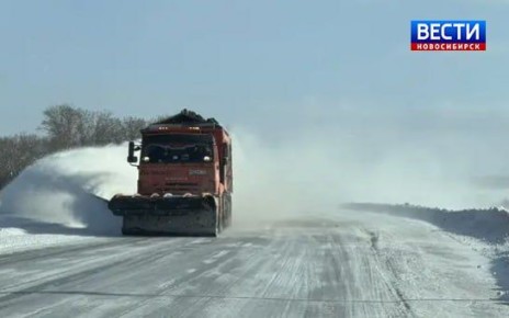 Остановка из-за погоды. ТУАД Новосибирской области временно закрыло почти 400 километров трассы К-17р (Новосибирск — Кочки — Павлодар) для грузового транспорта и пассажирских межрегиональных перевозок