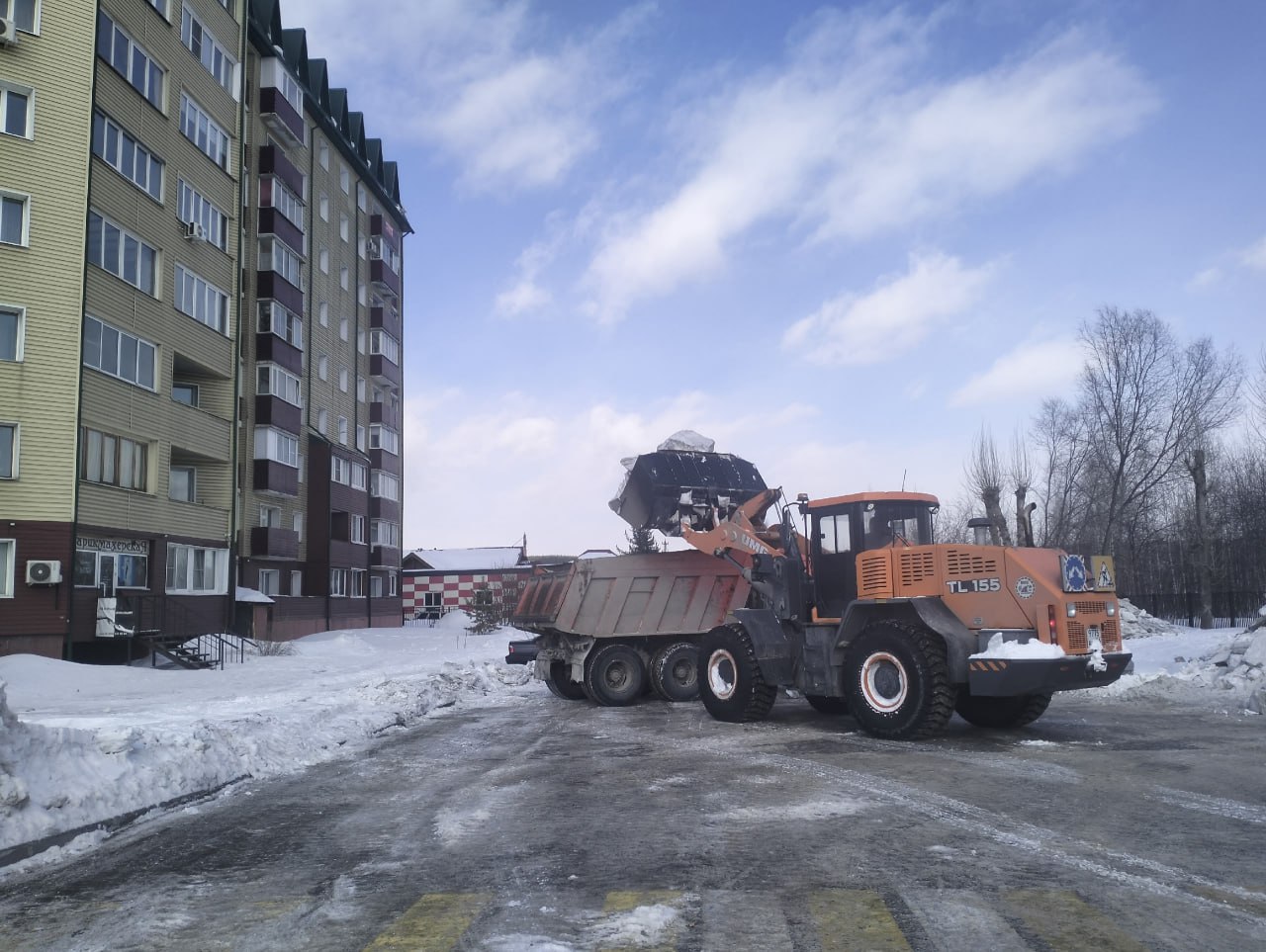 Уборка улично-дорожной сети города