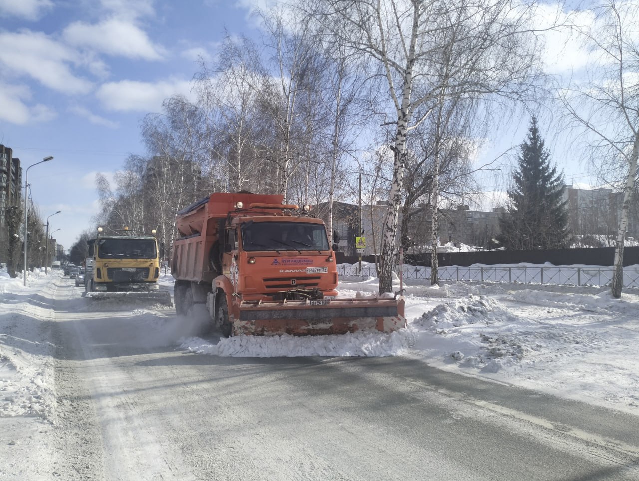 Уборка улично-дорожной сети города Уборка улично-дорожной сети города