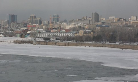 Доброе утро, Новосибирск! За окном снег и –15°С