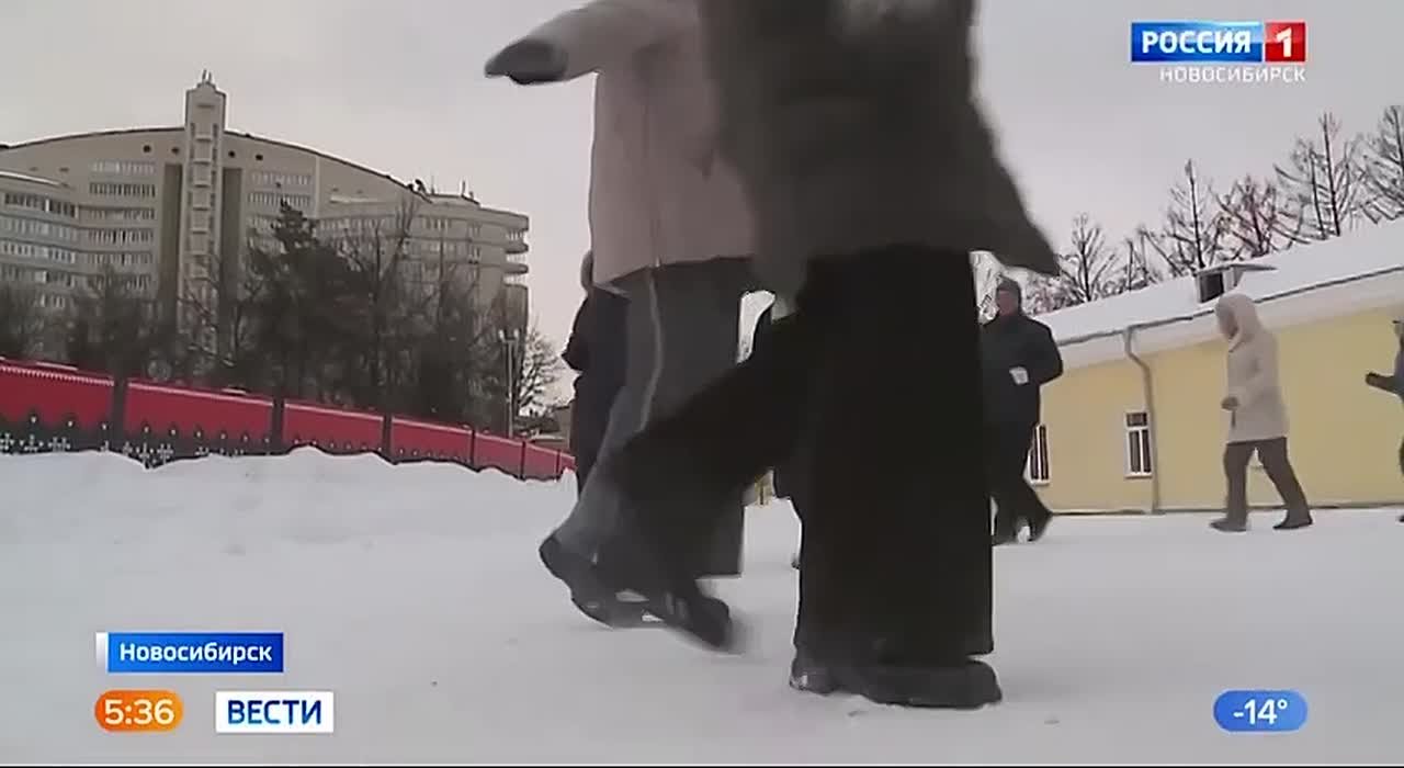 Сезон завершён. Последнее занятие 21-го сезона зимней парковой гимнастики прошло в Новосибирске