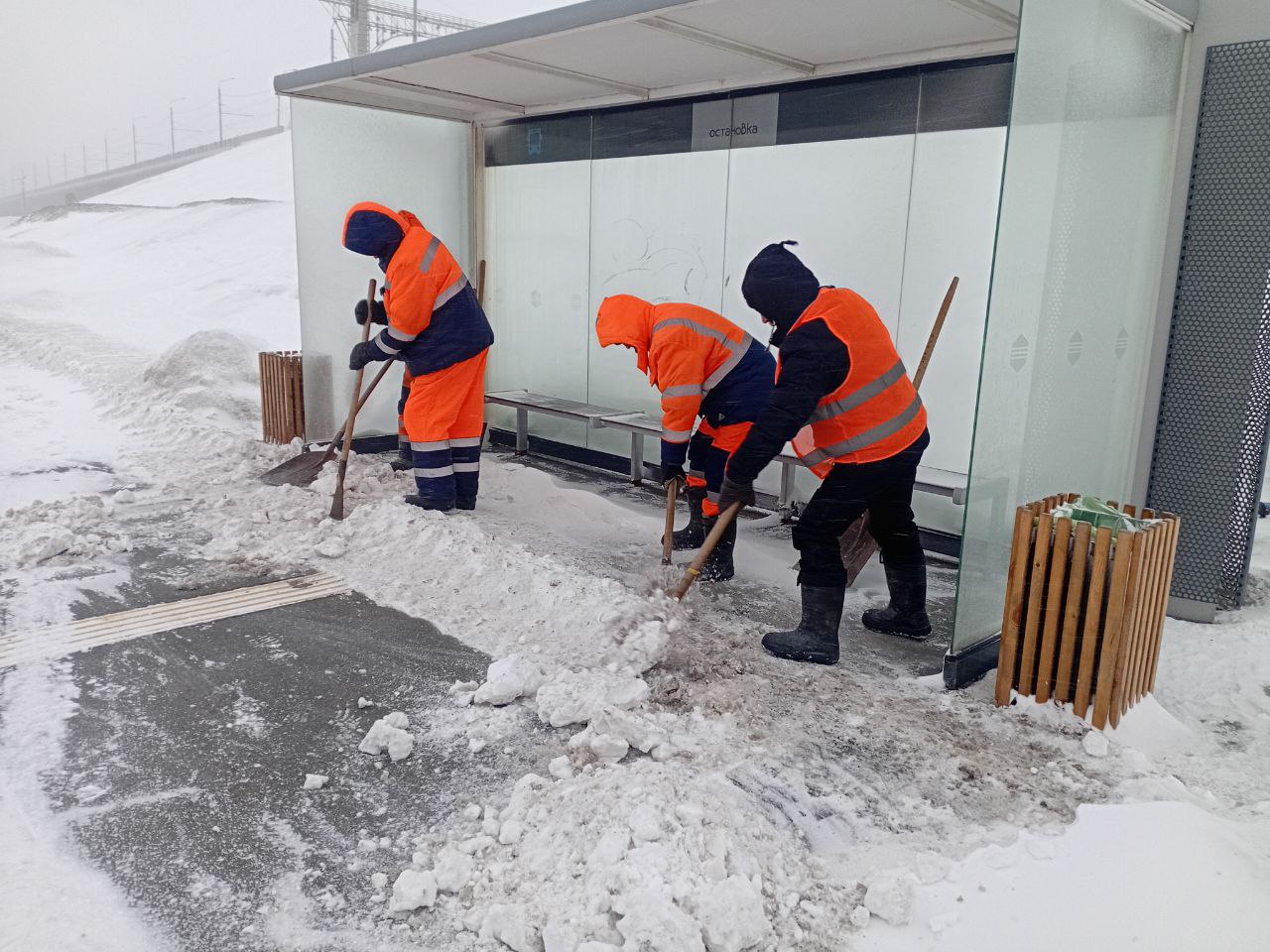 Уборка улично-дорожной сети города Уборка улично-дорожной сети города