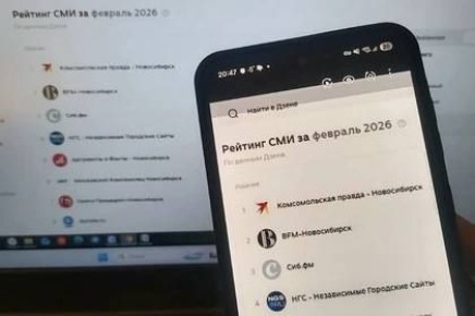 КП-Новосибирск признали самым влиятельным СМИ региона по итогам февраля