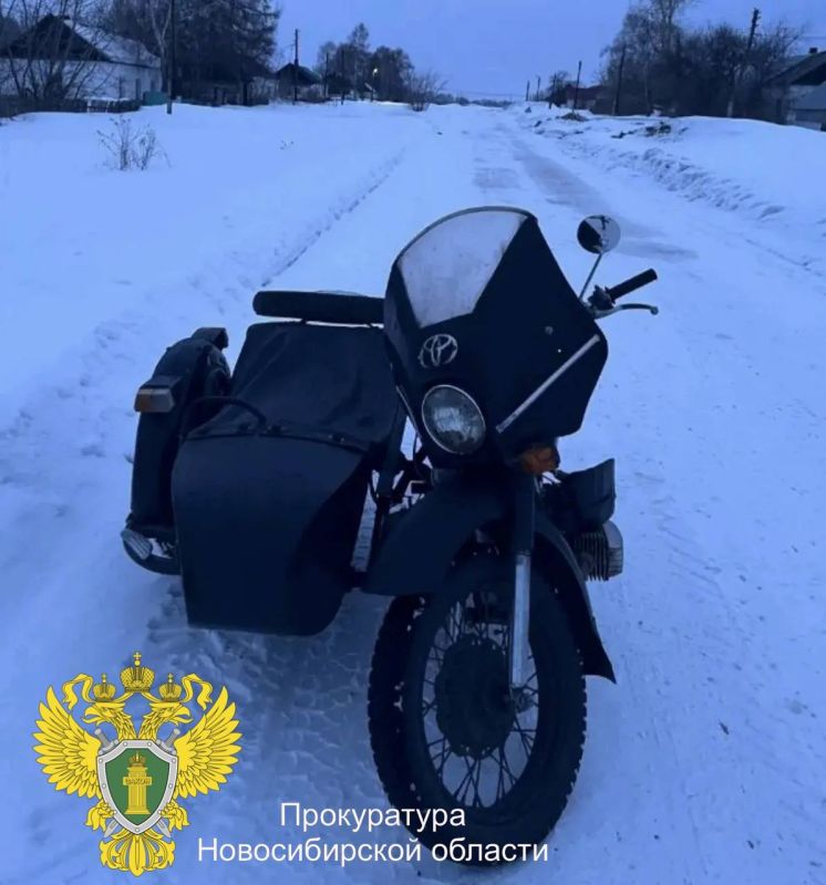 В Новосибирской области местный житель отправился в колонию и лишился мотоцикла за повторную нетрезвую езду