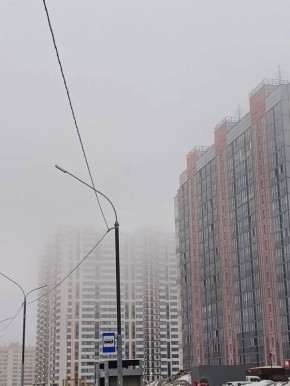 Туман вновь окутал Новосибирск