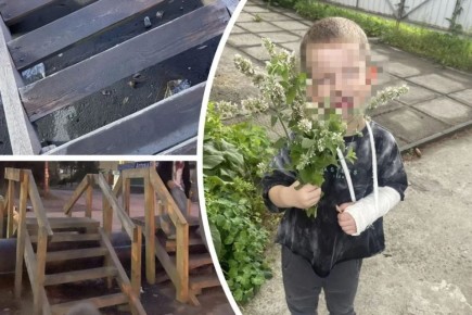 «Упал на лестнице и сломал руку»: жительница Новосибирска судится с коммунальщиками из-за перелома у трехлетнего сына