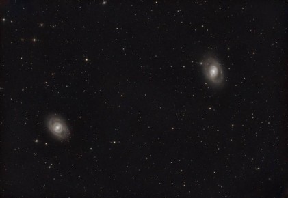 Новосибирский астрофотограф показал снимки галактик М95 и М96