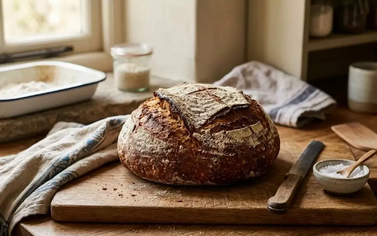 Как испечь идеальный хлеб на плите: простой рецепт без духовки