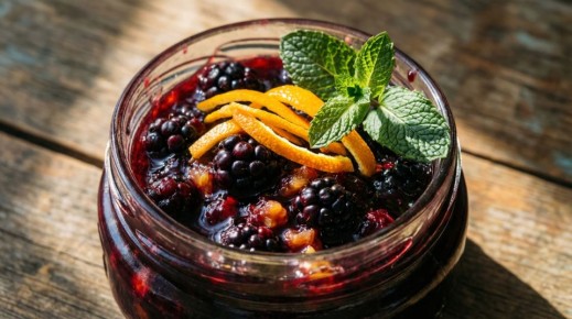 Нежное вдохновение: варенье из ежевики с апельсином