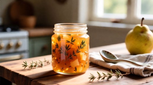 Грушево-тимьяновый джем: волшебство осеннего уюта в вашей кухне