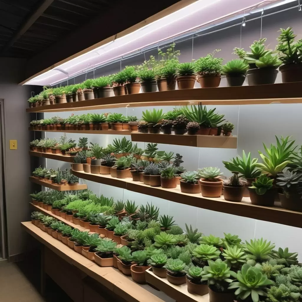 Как правильно освещать суккуленты: секреты для яркой и здоровой коллекции