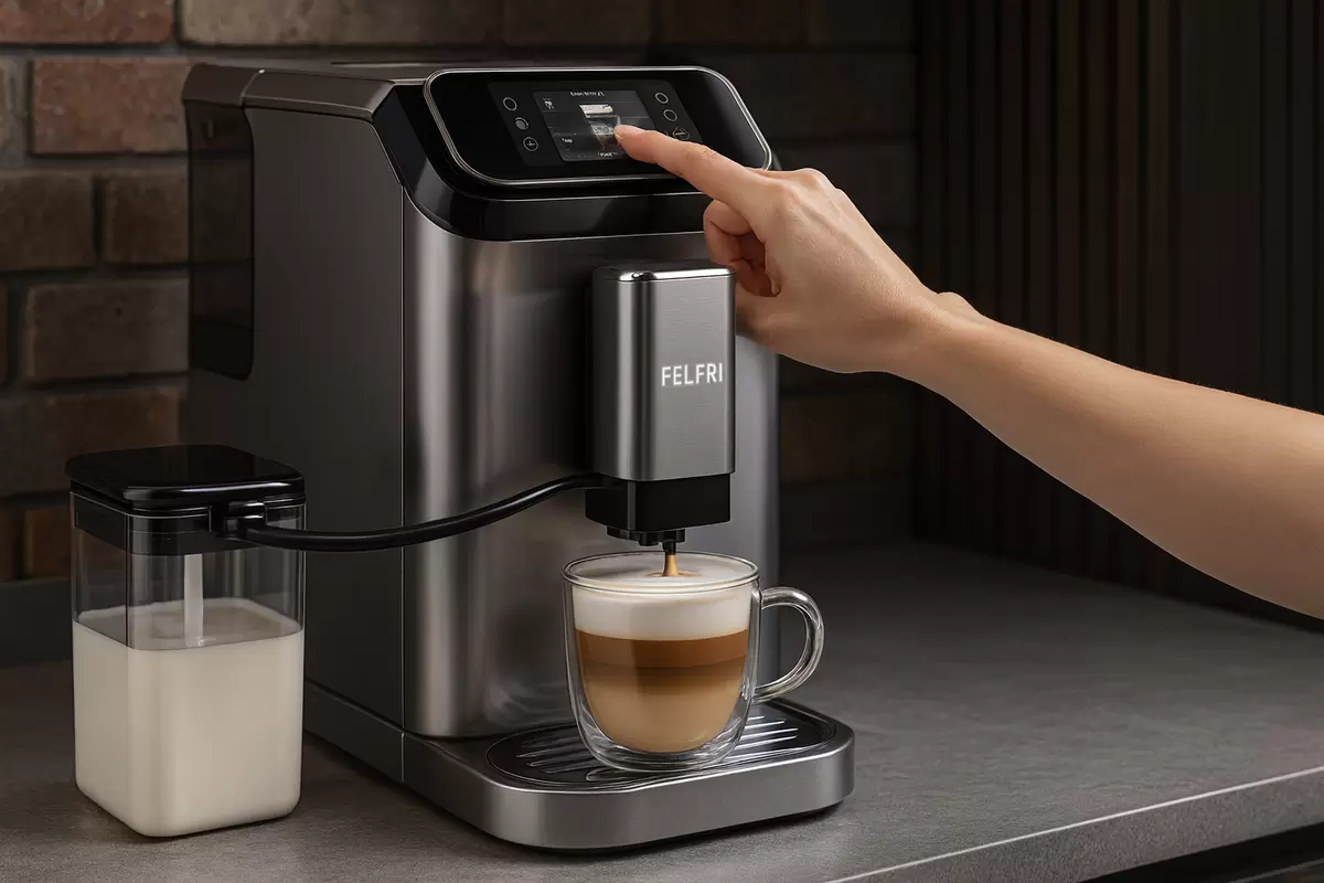 Сладость в чашке: как помол и настройки FELFRI FCM?006 раскрывают эспрессо