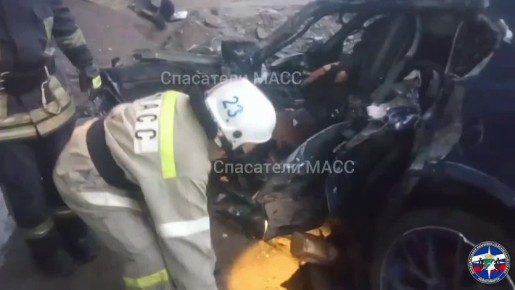 Спасатели опубликовали страшные кадры последствий аварии в Новосибирске