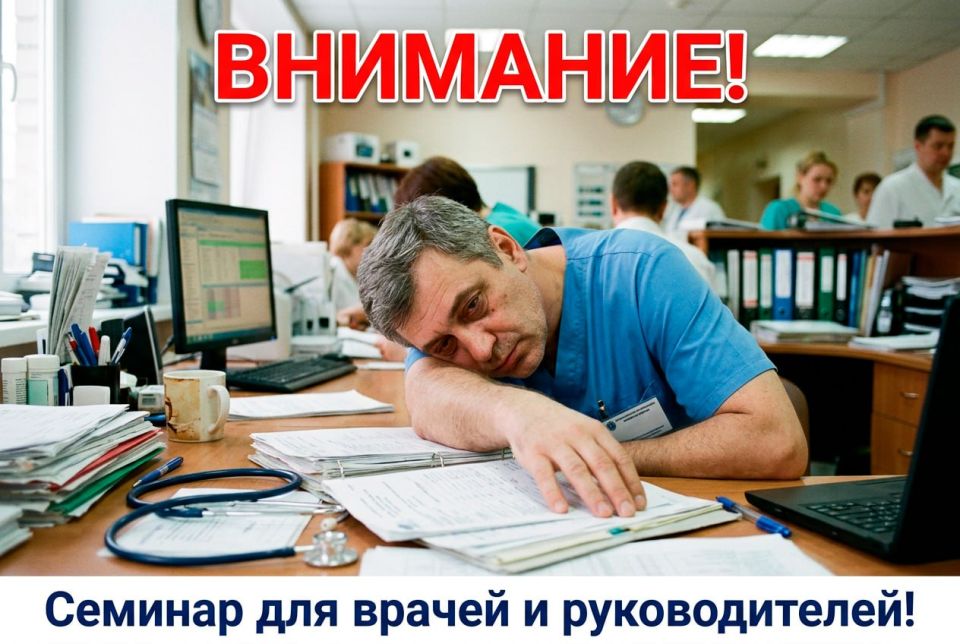 Профилактика выгорания врачей: приглашаем на семинар в Новосибирске