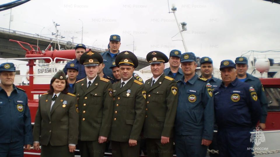 Пожарный катер Главного управления МЧС России по Новосибирской области отмечает юбилей Пожарный катер Главного управления МЧС России по Новосибирской области отмечает юбилей