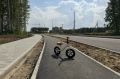 Тротуары и велодорожки строят для микрорайона «Клюквенный» в Новосибирске