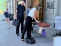 Стихийную торговлю на площади им. Калинина пресекли во время очередного рейда