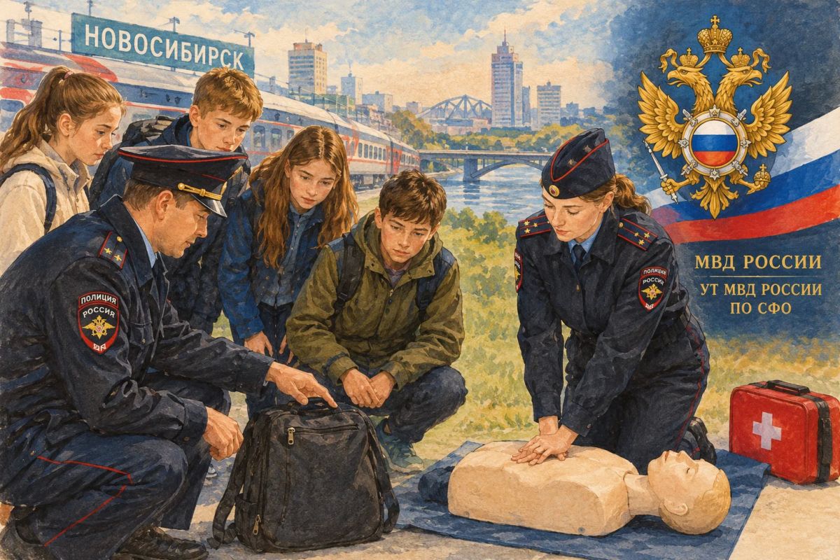 В Новосибирске сотрудники и ветераны УТ МВД России по СФО провели для школьников квест по антитеррористической безопасности: детей учили, как действовать при обнаружении подозрительных предметов и оказании первой помощи В Новосибирске сотрудники и ветераны УТ МВД России по СФО провели для школьников квест по антитеррористической безопасности: детей учили, как действовать при обнаружении подозрительных предметов и оказании первой помощи