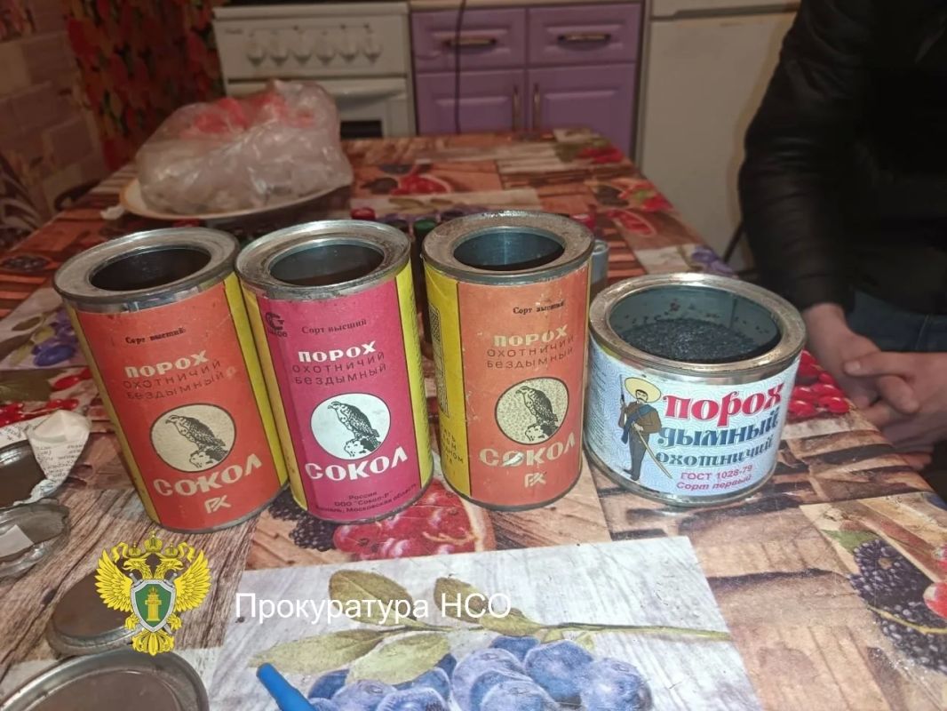 В Новосибирской области вынесен приговор по уголовному делу о незаконном приобретении, хранении и ношении взрывчатых веществ В Новосибирской области вынесен приговор по уголовному делу о незаконном приобретении, хранении и ношении взрывчатых веществ