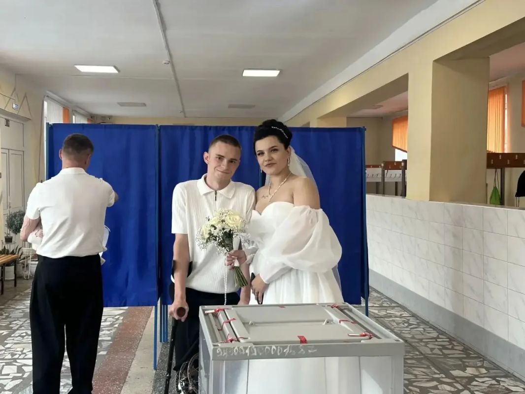 Свадьба и голосование — в один день