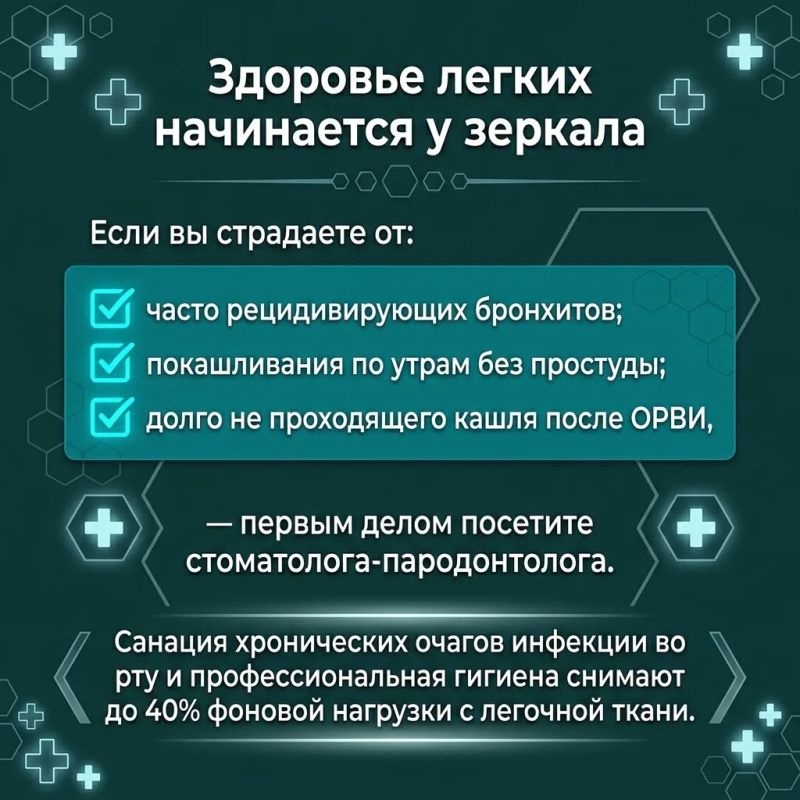 Мы привыкли лечить кашель сиропами, а пневмонию — антибиотиками, не задумываясь о том, откуда бактерии изначально попадают в легкие Мы привыкли лечить кашель сиропами, а пневмонию — антибиотиками, не задумываясь о том, откуда бактерии изначально попадают в легкие